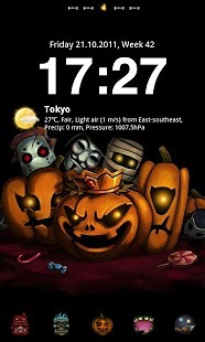 Halloween Theme GOWidget截图2