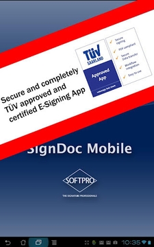 SignDoc Mobile截图