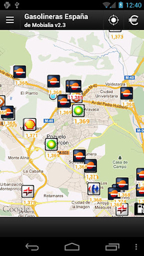 西班牙加油站截图