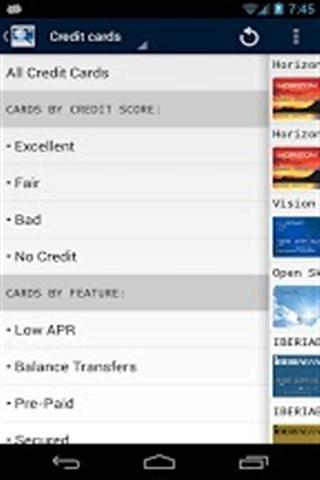 Credit Cards and Loans截图2