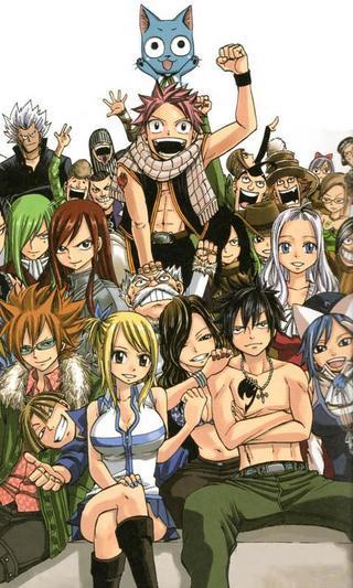 Wallpaper Fairy Tail Manga截图2