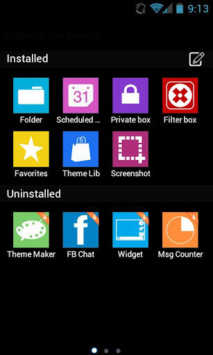 GOSMS WP7的绿色主题免费截图6