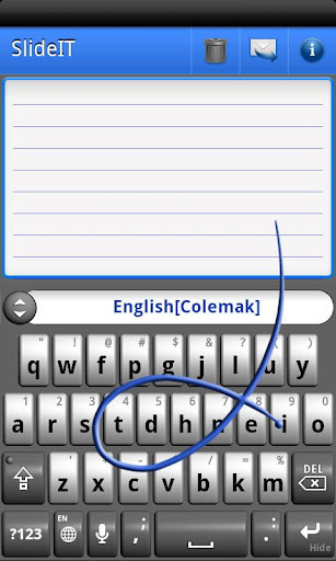SlideIT English[Colemak] Pack截图1