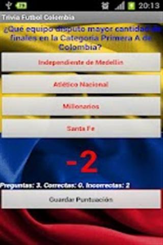 哥伦比亚足球截图1