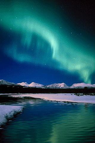 Aurora Borealis In Land Ice截图1