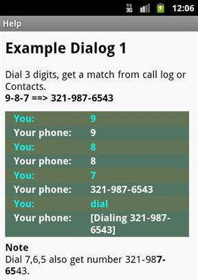 Voice Dialer EF Demo截图4