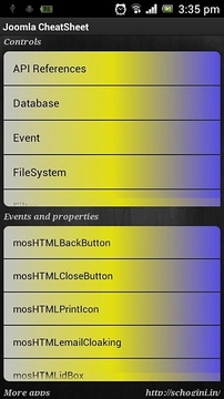 Joomla小抄截图