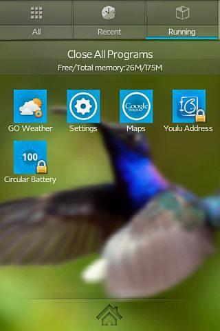 Blue Bird Launcher  Theme截图3