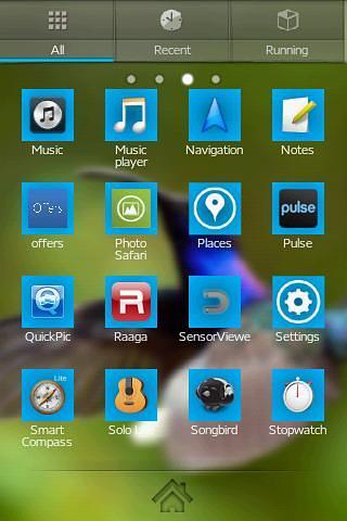 Blue Bird Launcher  Theme截图6