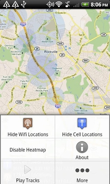 Android Location Cache Viewer截图