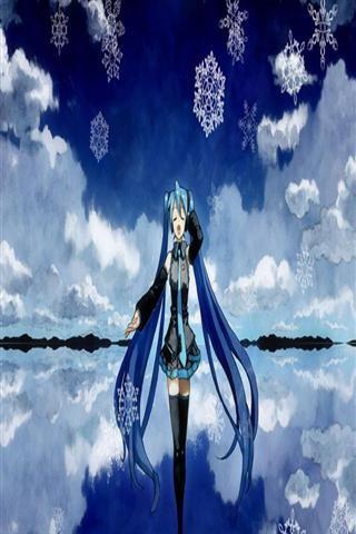 雪初音壁纸截图1