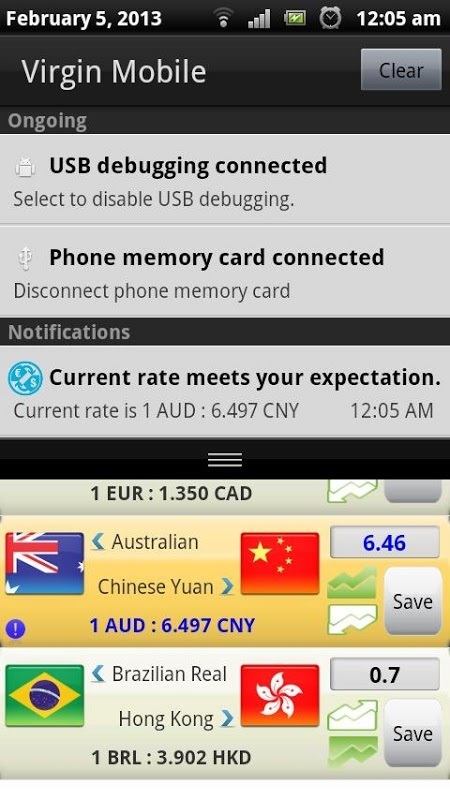 Exchange Rate Monitor截图2