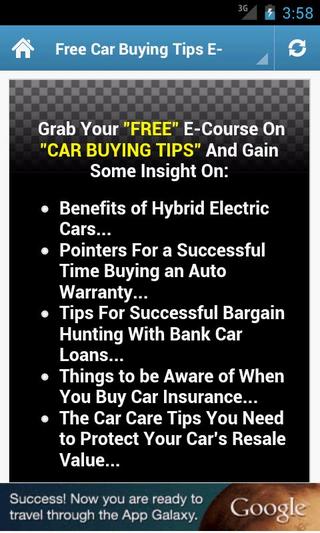 Car Care Tips截图1