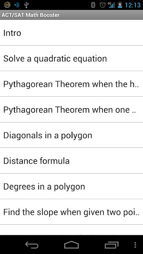 ACT/SAT Math Booster截图2