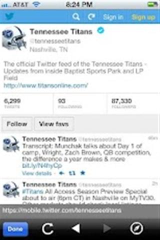 Tennessee Titans News截图8