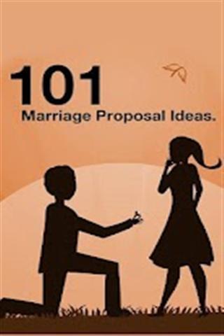 101求婚的想法 101 Marriage Proposal Ideas *截图1