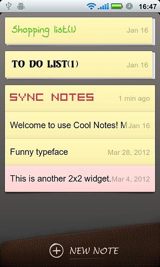 Cool Note Notepad & Emoji Font截图2