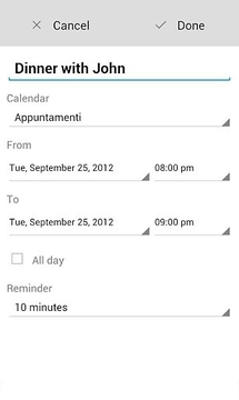 Voice Calendar Trial截图