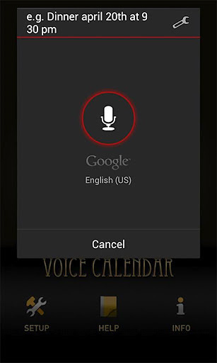 Voice Calendar Trial截图5