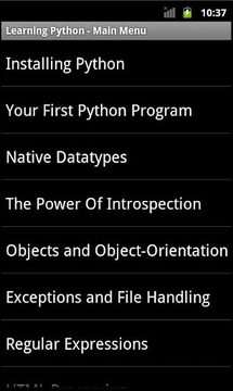 Learning Python截图