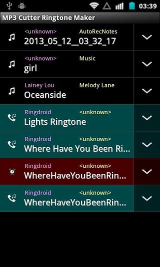 MP3 Cutter Ringtone Maker截图4