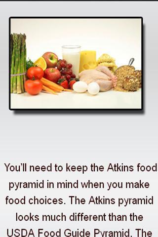 Basic atkins diet tips截图3