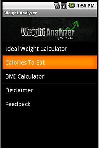 Weight Analyzer截图2