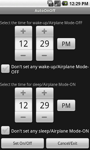 Auto On-Off (FREE)截图2