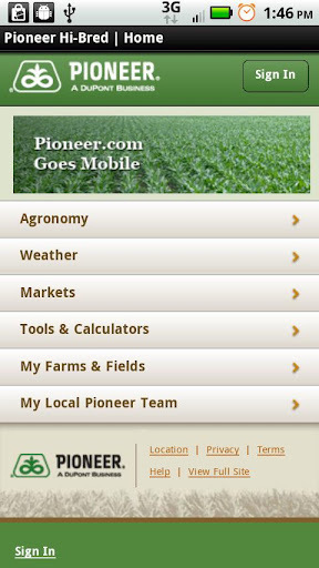 Mobile Pioneer.com截图2