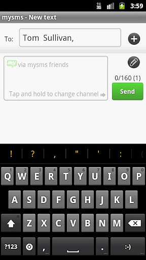 mysms - Large Font Theme截图2