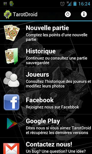 TarotDroid Compteur de points截图6
