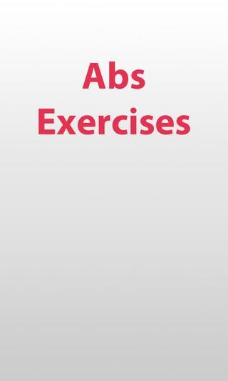 Abs Exercises.截图2