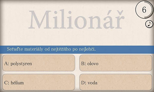 Milion&aacute;ř Free截图3