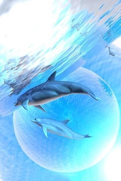 3D海豚和大海截图