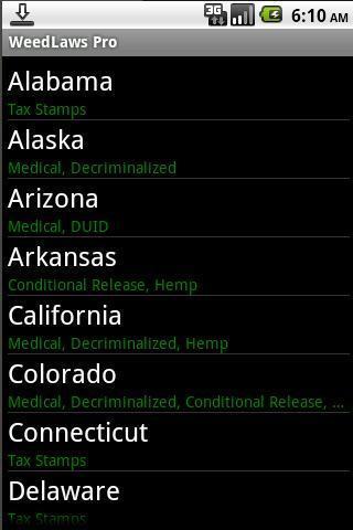 WeedLaws: Marijuana Law Guide截图1