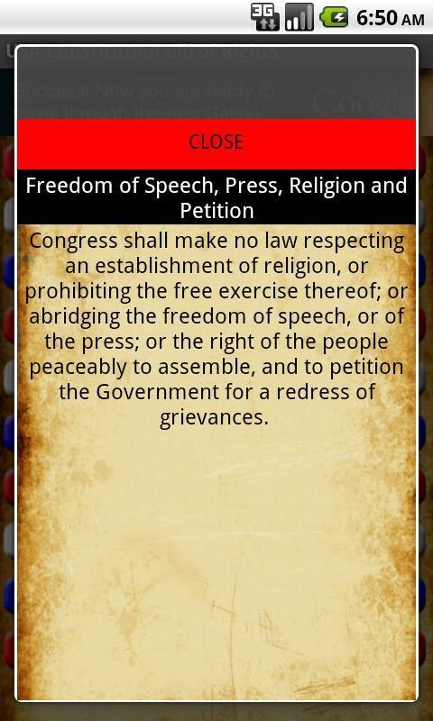 USA Constitution Bill of Rights截图2