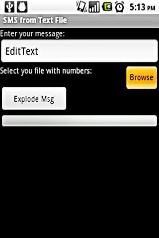 SMS from Text File截图3