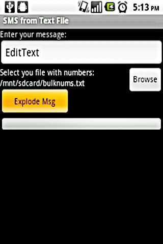 SMS from Text File截图5