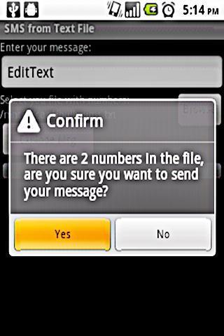 SMS from Text File截图6