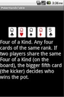 Poker Hands Table 截图2