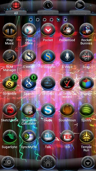 Nexus Q Free GO Launcher Theme截图3