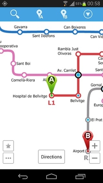 巴塞罗那地铁+截图
