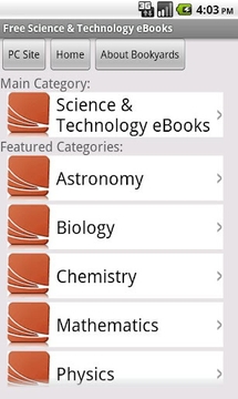 Science eBooks截图