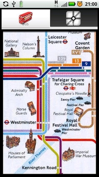 伦敦旅游观光地图截图