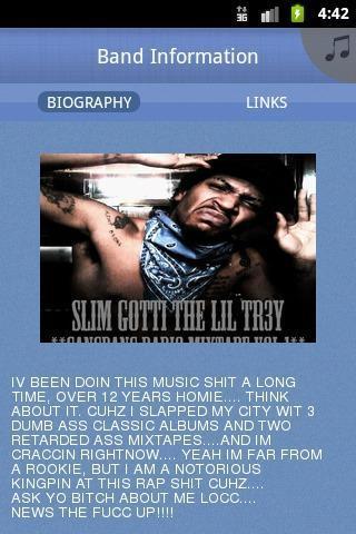 Slim Gotti the LilTr3y音乐截图2