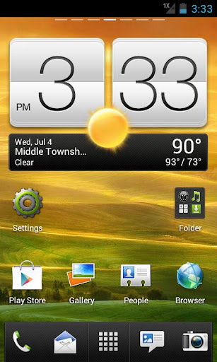 HTC Sense 4.0 (One X) Go Theme截图1