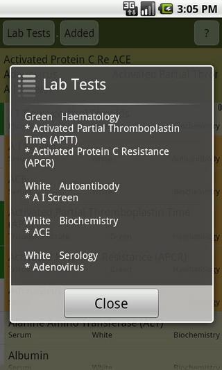 Lab Tests截图5
