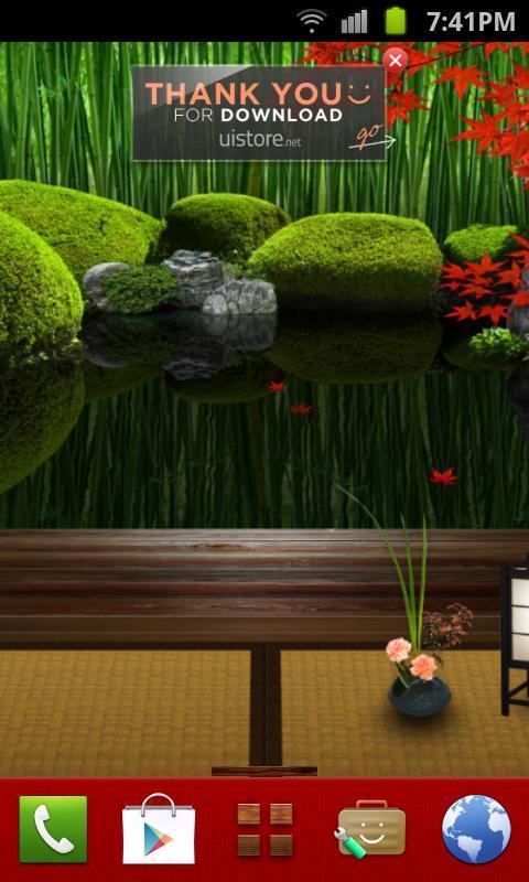 Zen Garden -Fall- Theme截图2