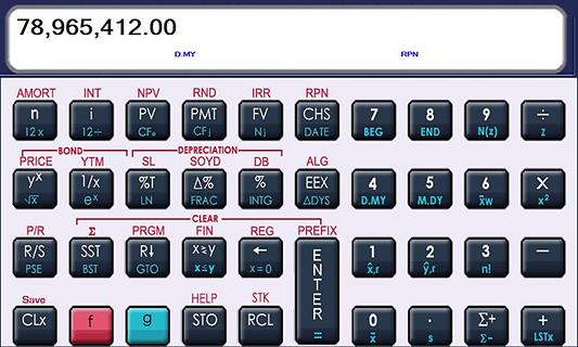 12c RPN Financial Calculator截图1