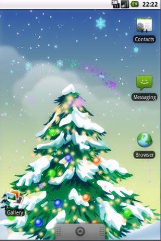 Winter Snowfall FREE Wallpaper截图1